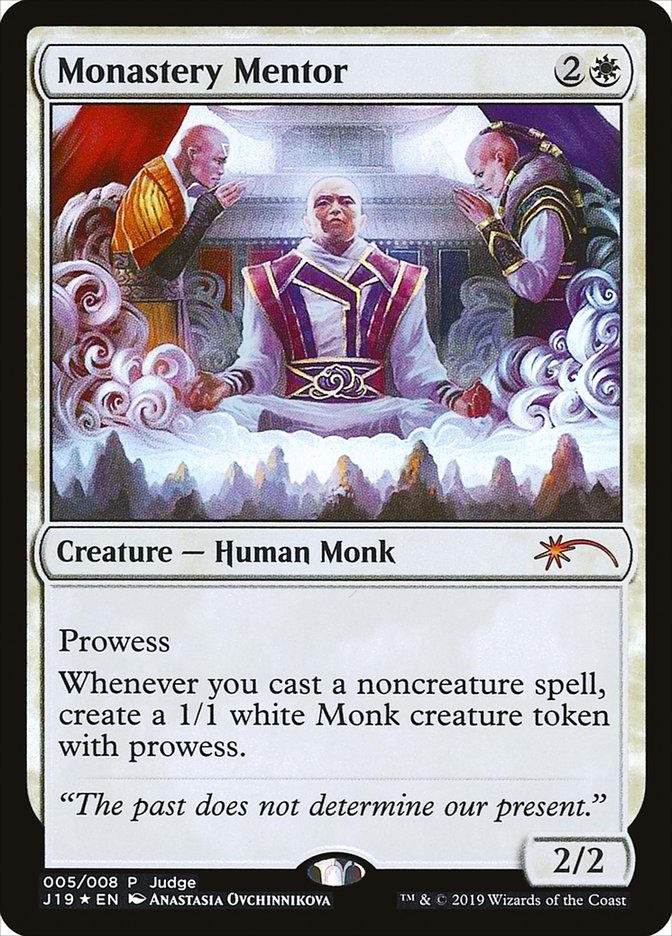 Monastery Mentor Judge Rewards Promo 2019